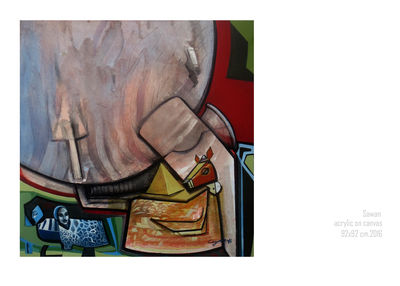 Sawan by Gyanendra Pratap Singh - search and link Fine Art with ARTdefs.com