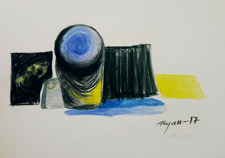 tribute to art mind  by Gyanendra Pratap Singh - search and link Fine Art with ARTdefs.com