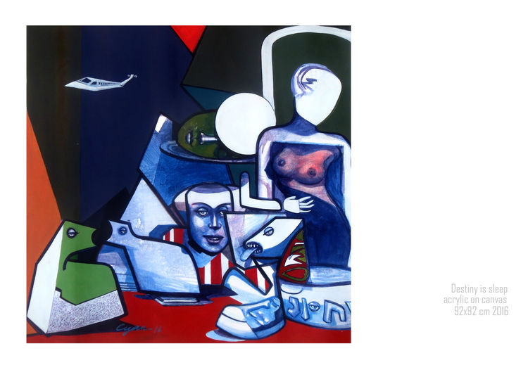 Destiny is sleep by Gyanendra Pratap Singh - search and link Fine Art with ARTdefs.com