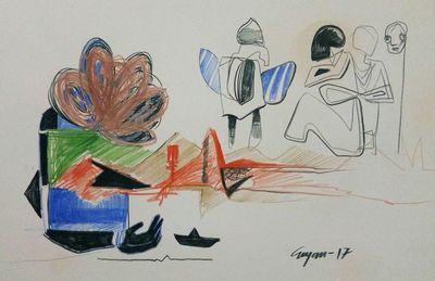 Isro by Gyanendra Pratap Singh - search and link Fine Art with ARTdefs.com