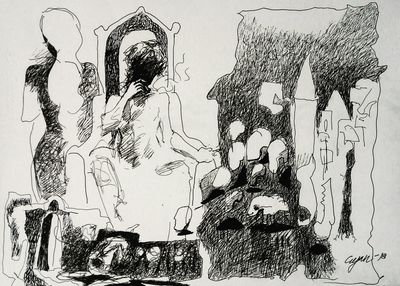 Both are selfish  by Gyanendra Pratap Singh - search and link Fine Art with ARTdefs.com