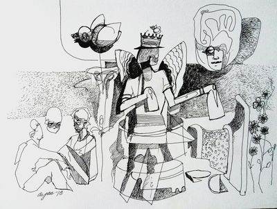 visualizer by Gyanendra Pratap Singh - search and link Fine Art with ARTdefs.com