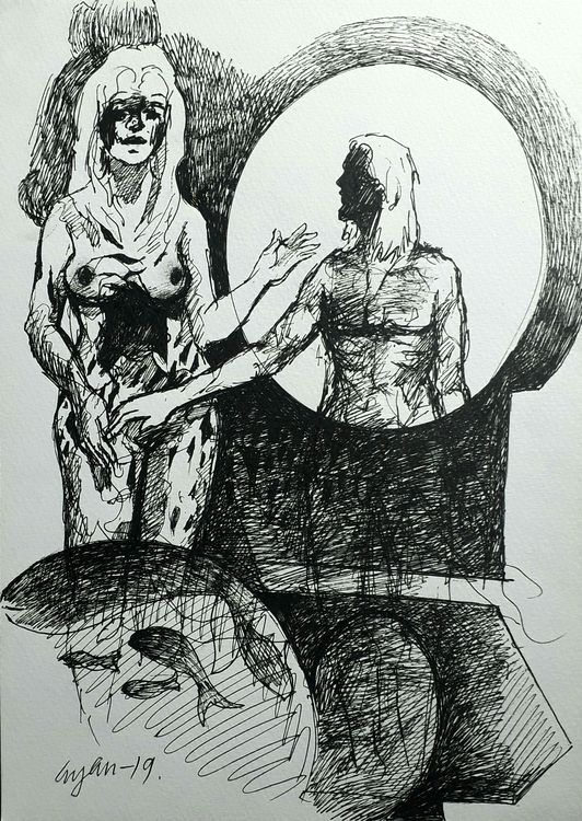 Rabbit 1 by Gyanendra Pratap Singh - search and link Fine Art with ARTdefs.com