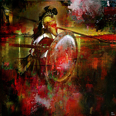 The Spartan by Joe Ganech - search and link Fine Art with ARTdefs.com