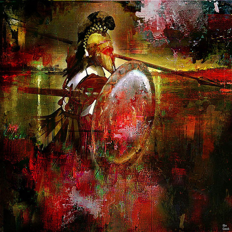 The Spartan by Joe Ganech - search and link Fine Art with ARTdefs.com