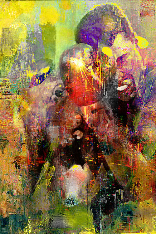 The boxers by Joe Ganech - search and link Fine Art with ARTdefs.com