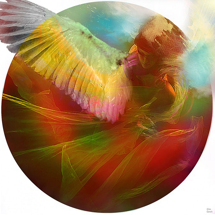 The messenger by Joe Ganech - search and link Fine Art with ARTdefs.com