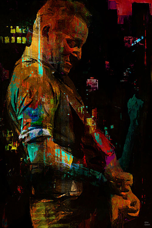 Bruce S. by Joe Ganech - search and link Fine Art with ARTdefs.com