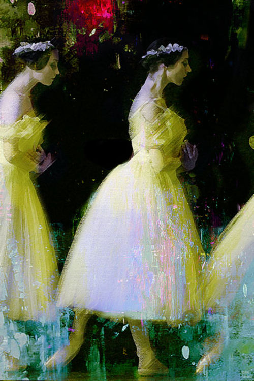 Ballerinas by Joe Ganech - search and link Fine Art with ARTdefs.com