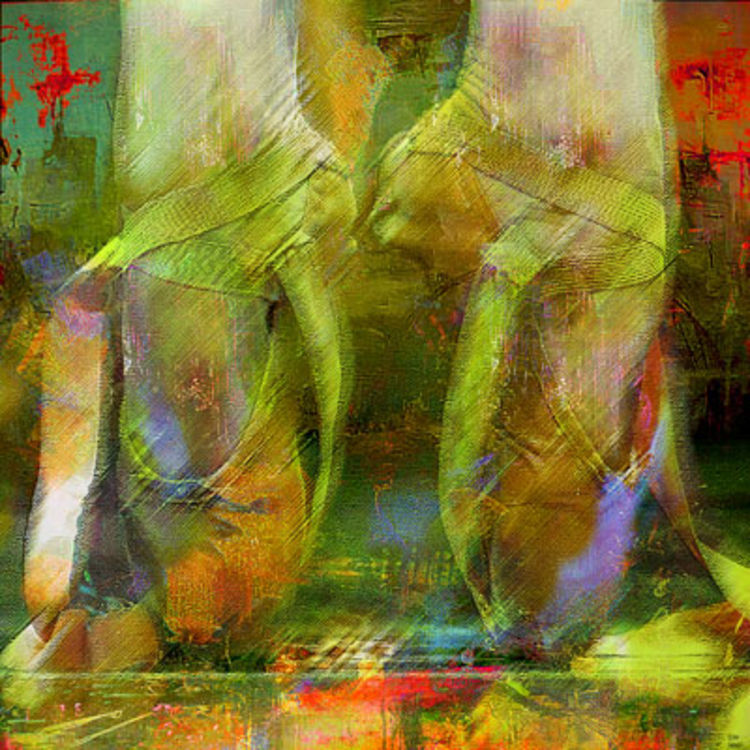 Ballet shoes by Joe Ganech - search and link Fine Art with ARTdefs.com