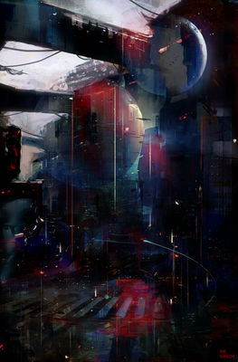 Back to Omega Centauri by Joe Ganech - search and link Fine Art with ARTdefs.com