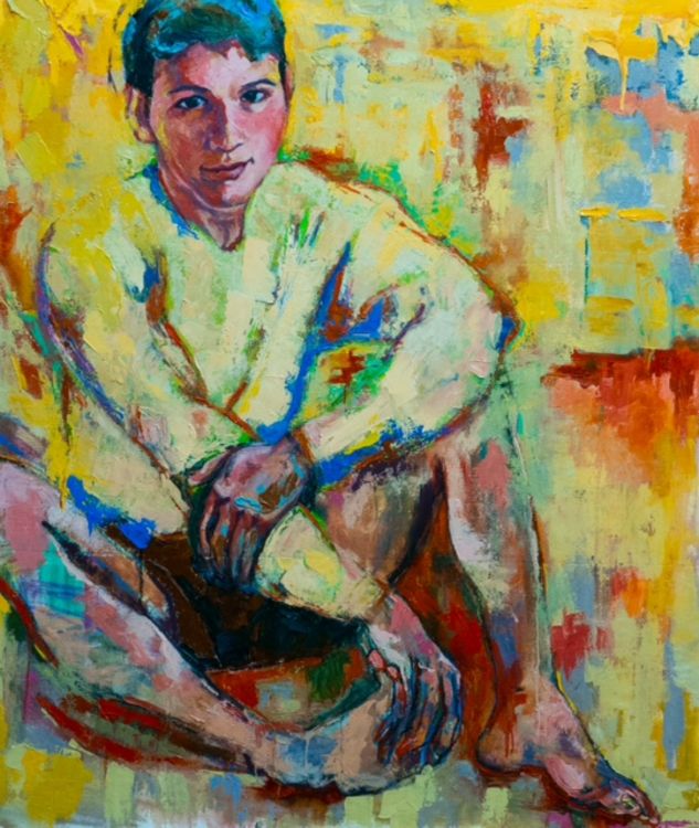 Connecting by Margaret Brown - search and link Fine Art with ARTdefs.com