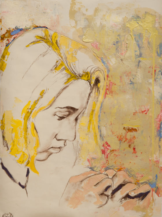 Lost in Thought by Margaret Brown - search and link Fine Art with ARTdefs.com