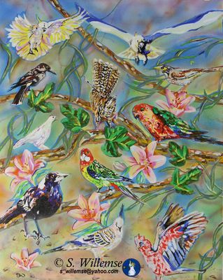 Collage by Susan Willemse - search and link Fine Art with ARTdefs.com