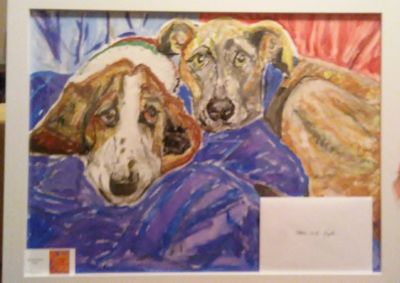 Wedding Pups by Susan Royer - search and link Fine Art with ARTdefs.com