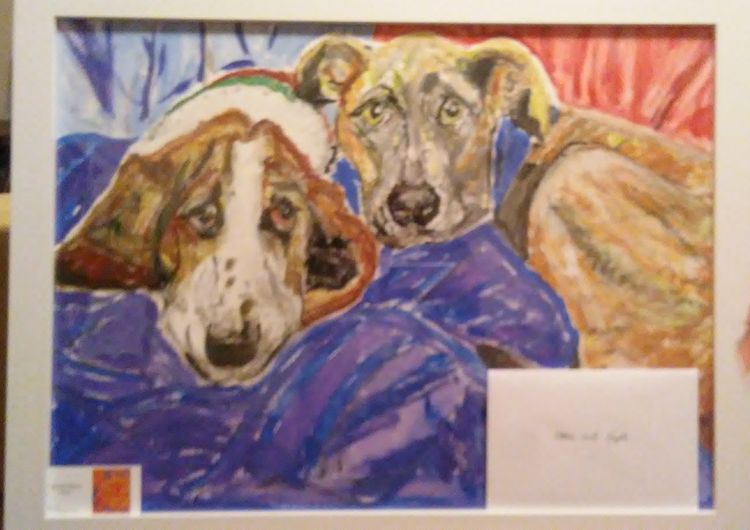 Wedding Pups by Susan Royer - search and link Fine Art with ARTdefs.com