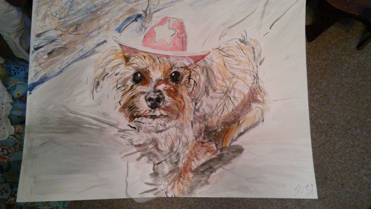 L'il Sheriff Lucy by Susan Royer - search and link Fine Art with ARTdefs.com