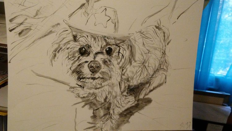 L'il Sheriff Lucy by Susan Royer - search and link Fine Art with ARTdefs.com