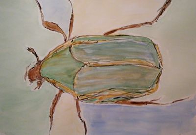 Junie Bug by Susan Royer - search and link Fine Art with ARTdefs.com