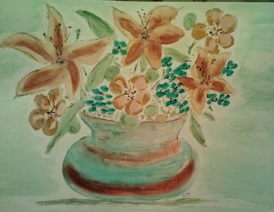 Val's Vase by Susan Royer - search and link Fine Art with ARTdefs.com