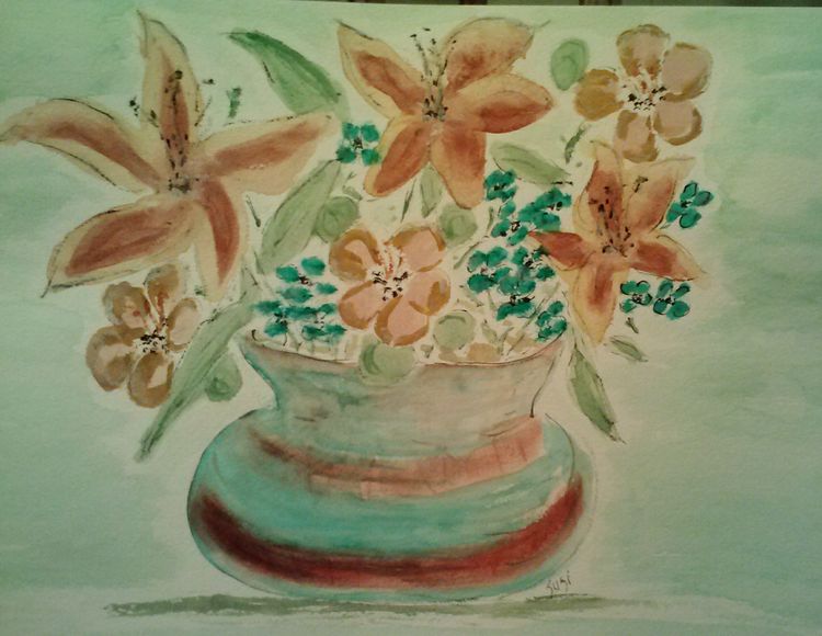 Val's Vase by Susan Royer - search and link Fine Art with ARTdefs.com