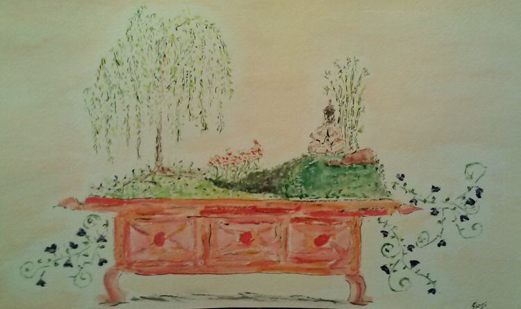 Fantasy Bonsai 2 by Susan Royer - search and link Fine Art with ARTdefs.com