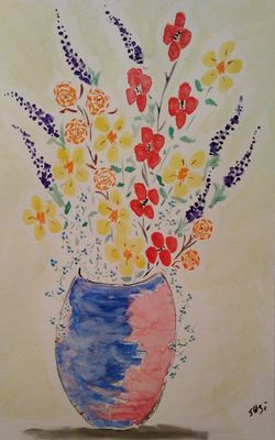 On the Spot Vase by Susan Royer - search and link Fine Art with ARTdefs.com