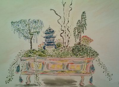 Fantasy Bonsai 3 by Susan Royer - search and link Fine Art with ARTdefs.com