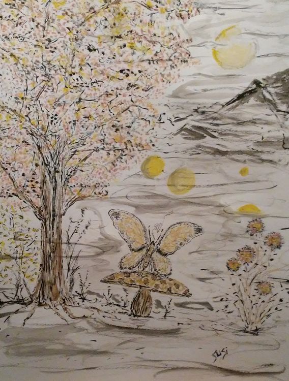 Orbs Watcher by Susan Royer - search and link Fine Art with ARTdefs.com