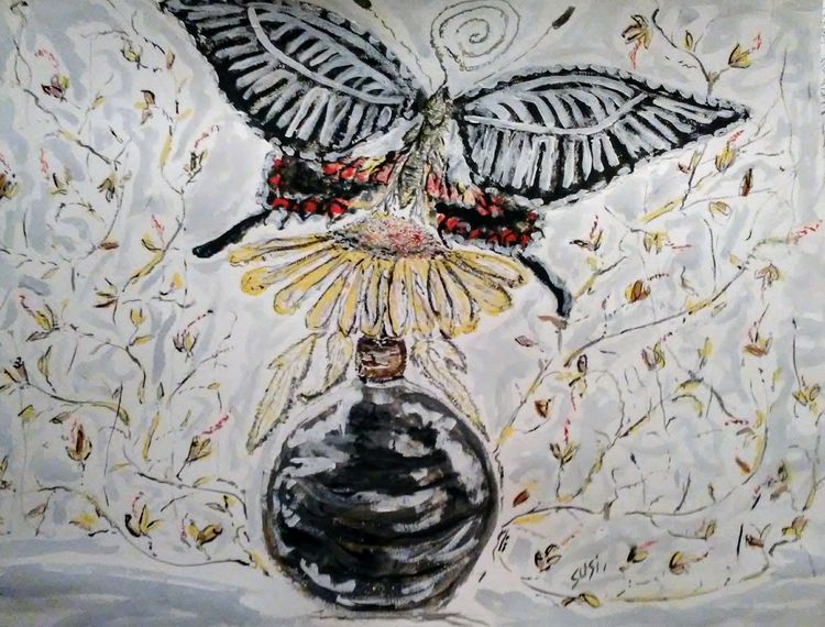 Bomb Vase by Susan Royer - search and link Fine Art with ARTdefs.com
