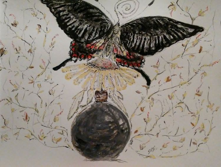 Bomb Vase by Susan Royer - search and link Fine Art with ARTdefs.com