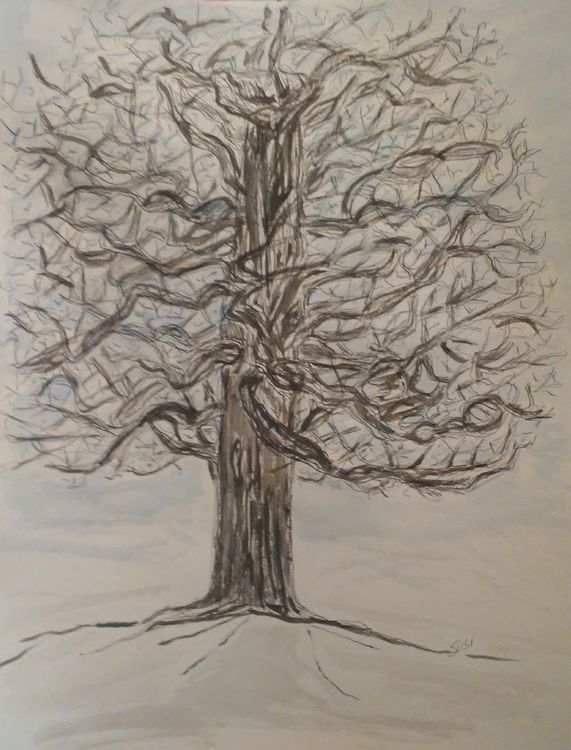 Gnarly Strong Armed One by Susan Royer - search and link Fine Art with ARTdefs.com