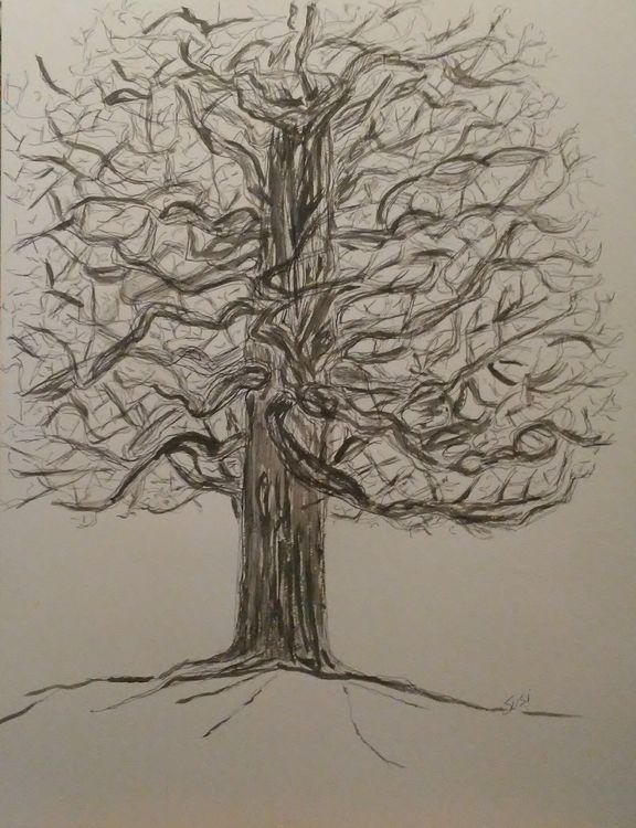 Gnarly Strong Armed One by Susan Royer - search and link Fine Art with ARTdefs.com