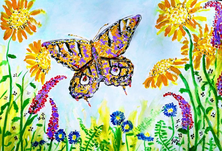 Field Forager by Susan Royer - search and link Fine Art with ARTdefs.com