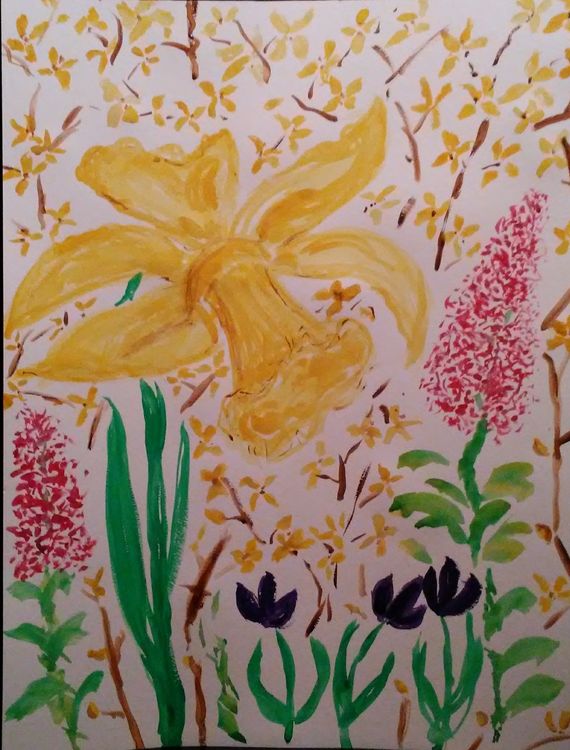 A Spring Fling Thing by Susan Royer - search and link Fine Art with ARTdefs.com