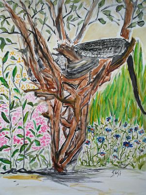 House Snake by Susan Royer - search and link Fine Art with ARTdefs.com