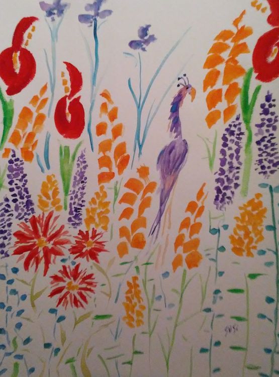 Field Fowl by Susan Royer - search and link Fine Art with ARTdefs.com