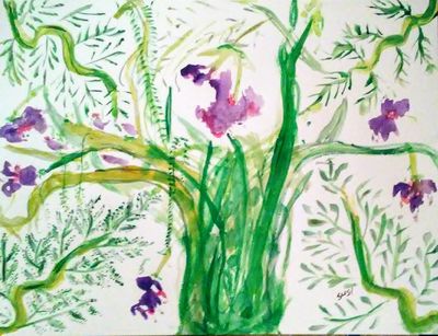 Nature Vase by Susan Royer - search and link Fine Art with ARTdefs.com