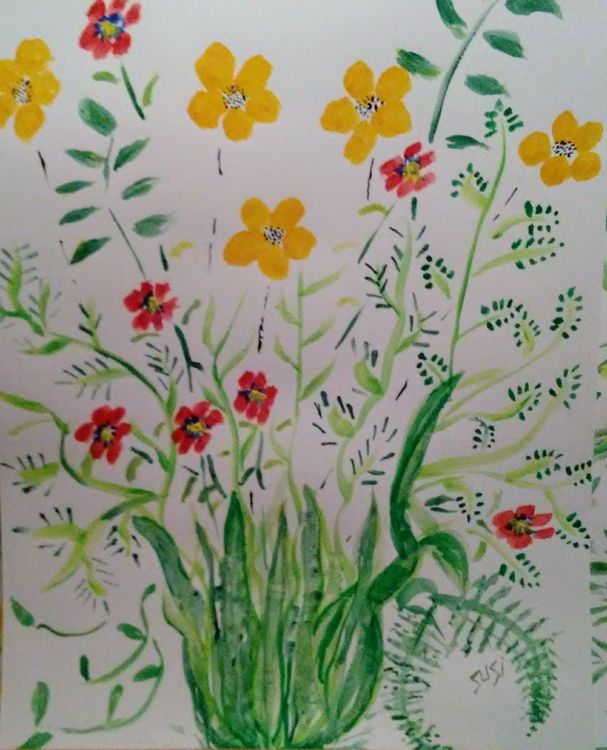 Studio Planting by Susan Royer - search and link Fine Art with ARTdefs.com