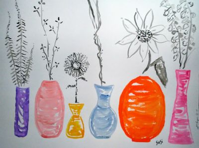 Vase Study by Susan Royer - search and link Fine Art with ARTdefs.com