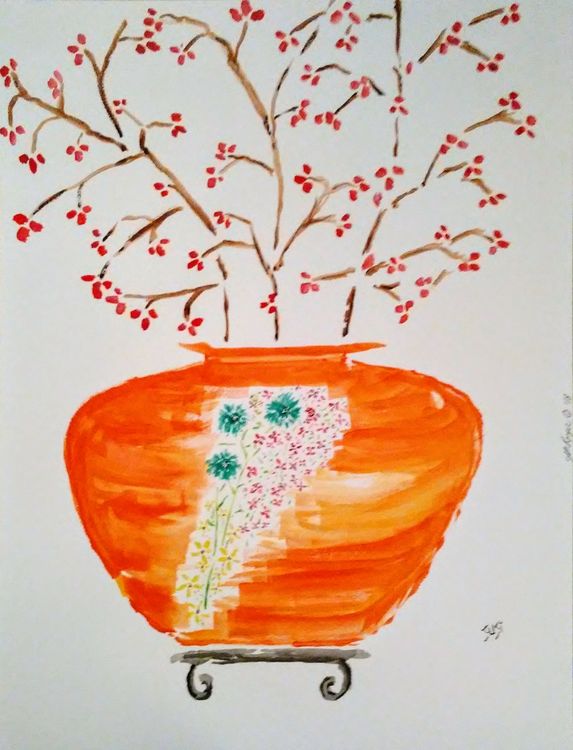 Twister Vase by Susan Royer - search and link Fine Art with ARTdefs.com