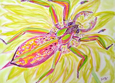 Merry Mandi by Susan Royer - search and link Fine Art with ARTdefs.com