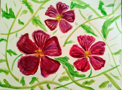 Power Blooms by Susan Royer - search and link Fine Art with ARTdefs.com